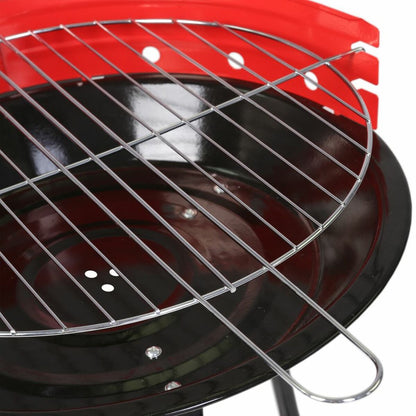 Grill Svart Röd 34 x 34 x 55 cm finns hos Aktivcamping