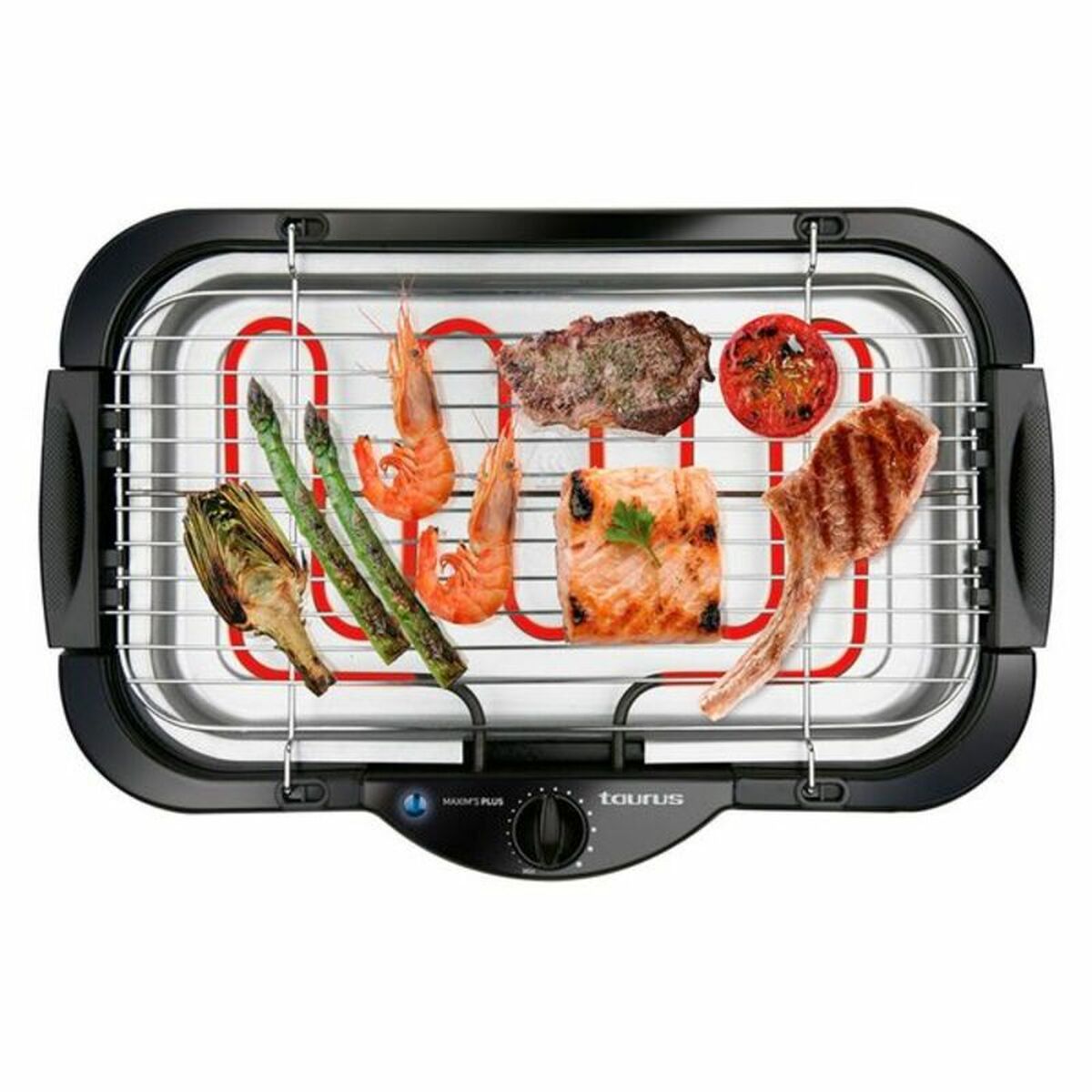 Grill Taurus Maxims Plus 2000W Svart 2000 W finns hos Aktivcamping