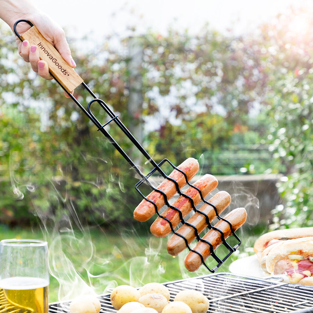 Grill för korv Sosket InnovaGoods finns hos Aktivcamping