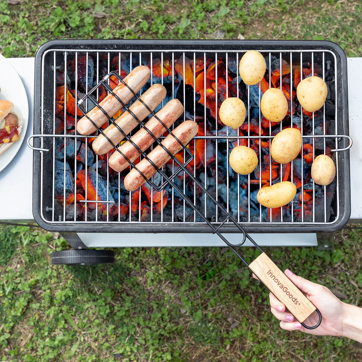 Grill för korv Sosket InnovaGoods finns hos Aktivcamping