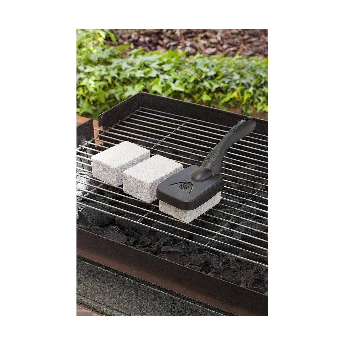 Grillborste Cleaning Block Grå 27 cm finns hos Aktivcamping