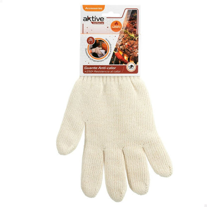 Grillhandskar Barbecue glove Aktive 24 antal Beige finns hos Aktivcamping