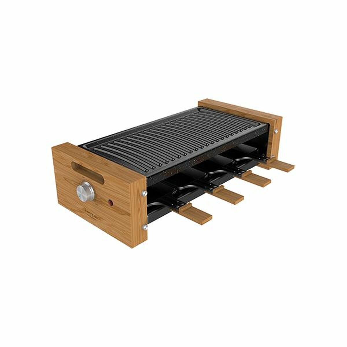 Grillplatta Cecotec Cheese&Grill 8200 Wood Black 1200 W finns hos Aktivcamping