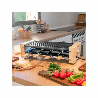 Grillplatta Cecotec Cheese&Grill 8200 Wood Black 1200 W finns hos Aktivcamping