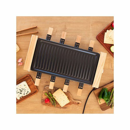 Grillplatta Cecotec Cheese&Grill 8200 Wood Black 1200 W finns hos Aktivcamping
