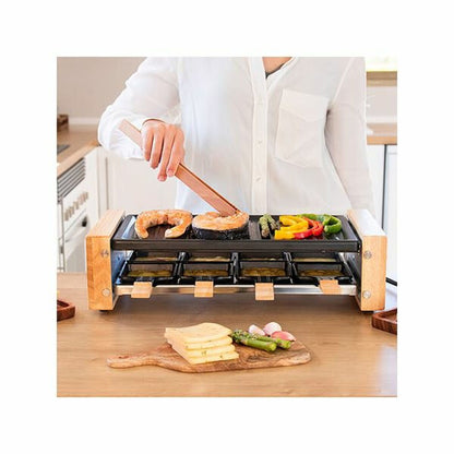 Grillplatta Cecotec Cheese&Grill 8200 Wood Black 1200 W finns hos Aktivcamping