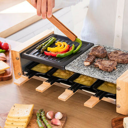 Grillplatta Cecotec Cheese&Grill 8400 Wood MixGrill 1200 W finns hos Aktivcamping