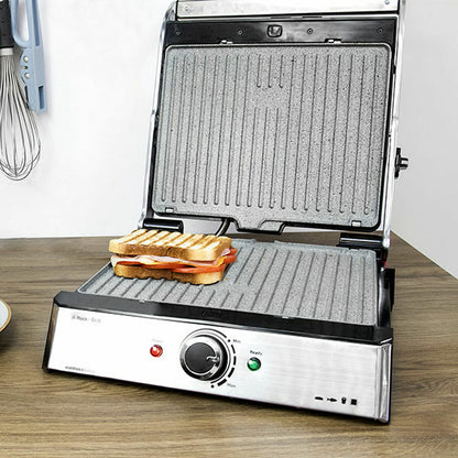 Grillplatta Cecotec Rock'nGrill Pro Silvrig 2000 W finns hos Aktivcamping