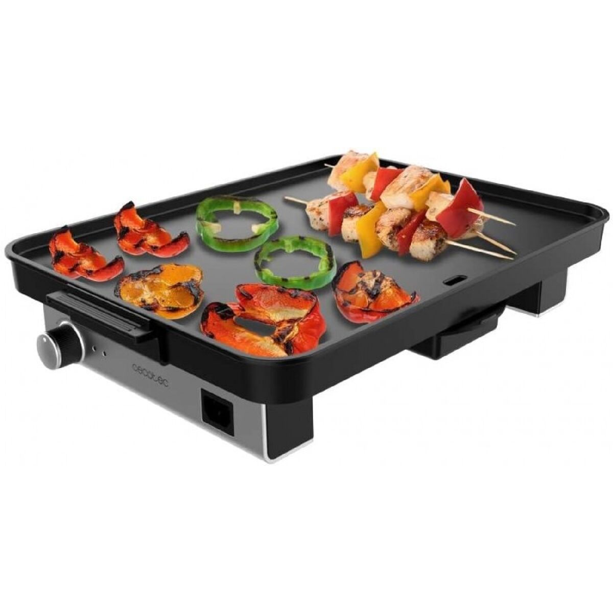 Grillplatta Cecotec Svart 1800 W finns hos Aktivcamping