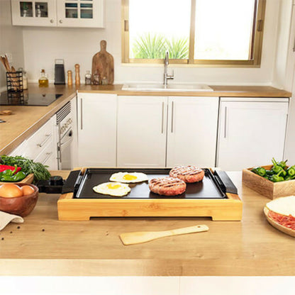 Grillplatta Cecotec Tasty&Grill 2000 Bamboo finns hos Aktivcamping