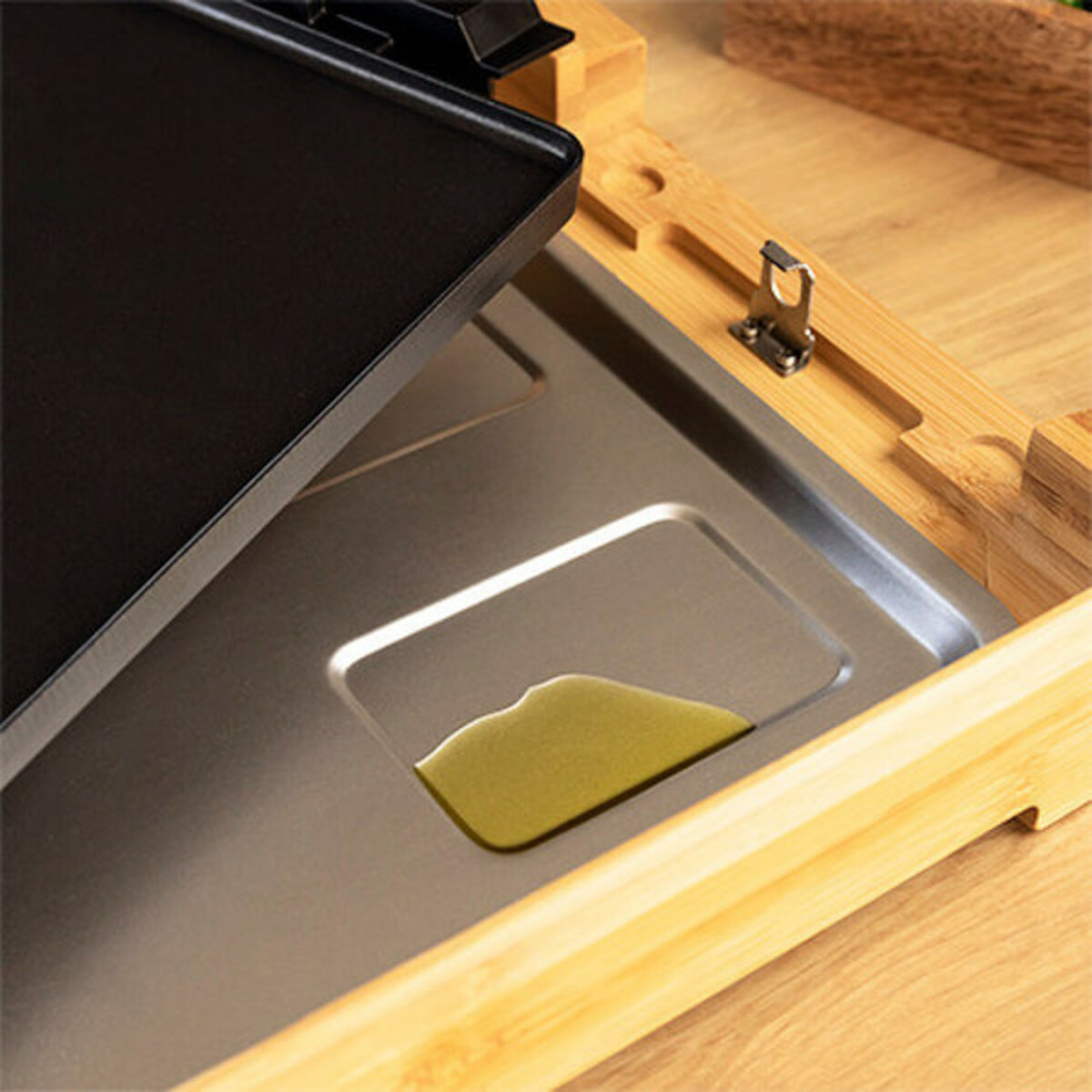 Grillplatta Cecotec Tasty&Grill 2000 Bamboo finns hos Aktivcamping