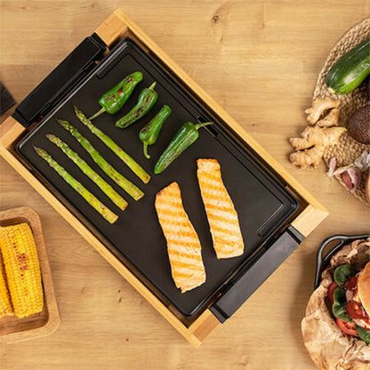 Grillplatta Cecotec Tasty&Grill 2000 Bamboo finns hos Aktivcamping