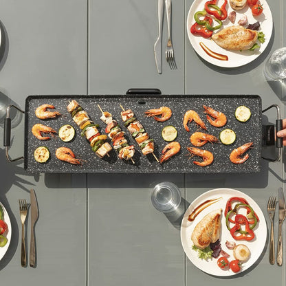 Grillplatta Cecotec Tasty&Grill 3000 RockWater XL 2400 W finns hos Aktivcamping