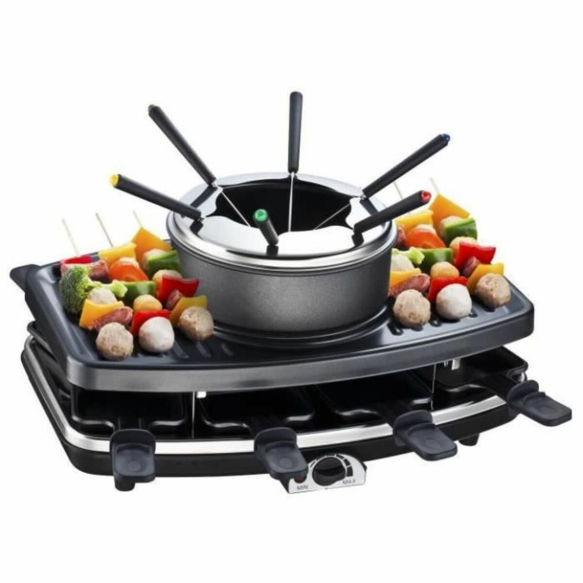 Grillplatta Continental Edison FD12881 1100 W finns hos Aktivcamping