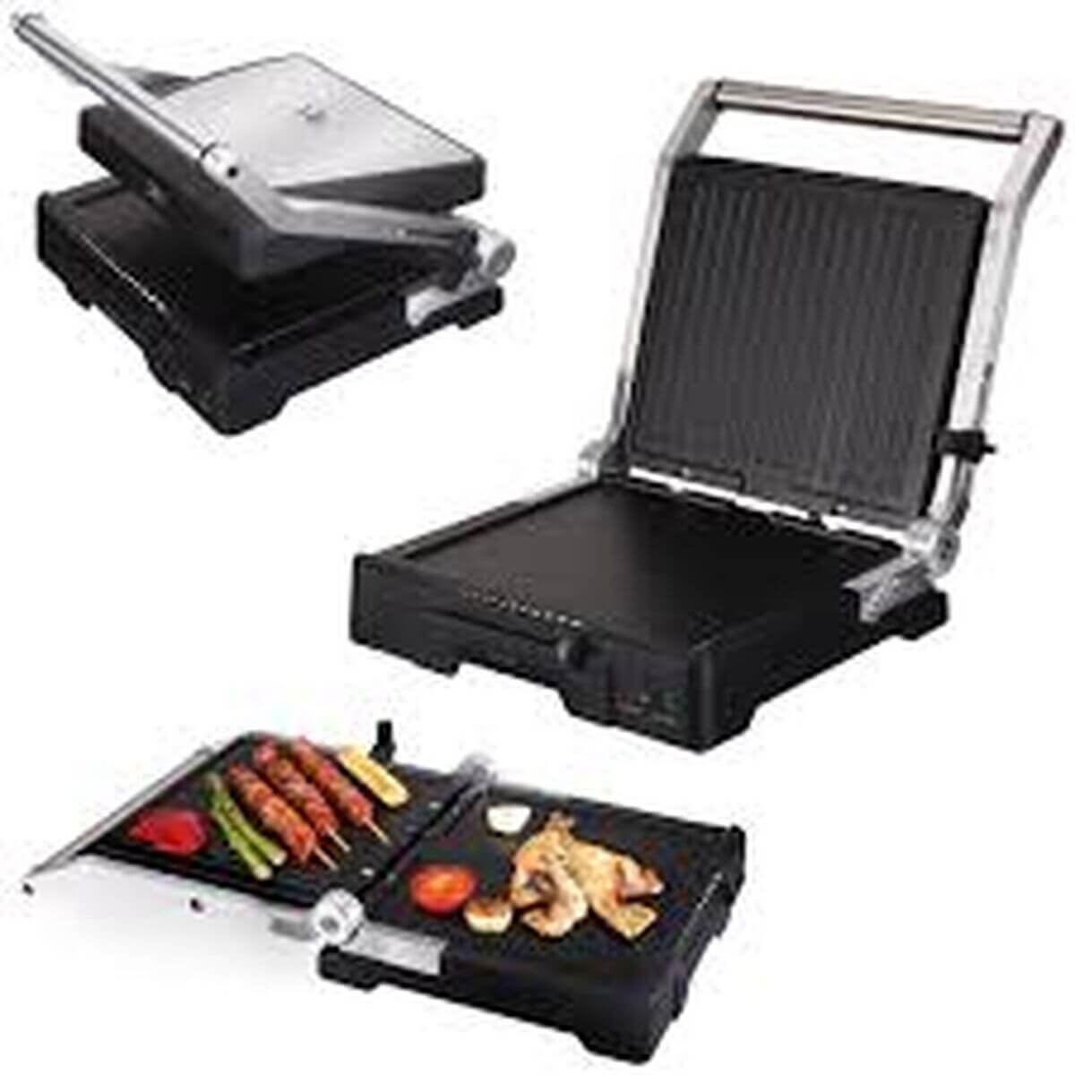 Grillplatta Klämgrill JATA GR1100 Svart 2000 W finns hos Aktivcamping
