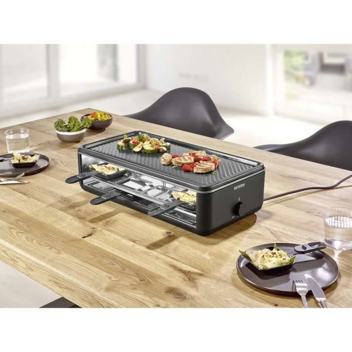 Grillplatta Severin RG2365 Svart 48 x 24 cm finns hos Aktivcamping