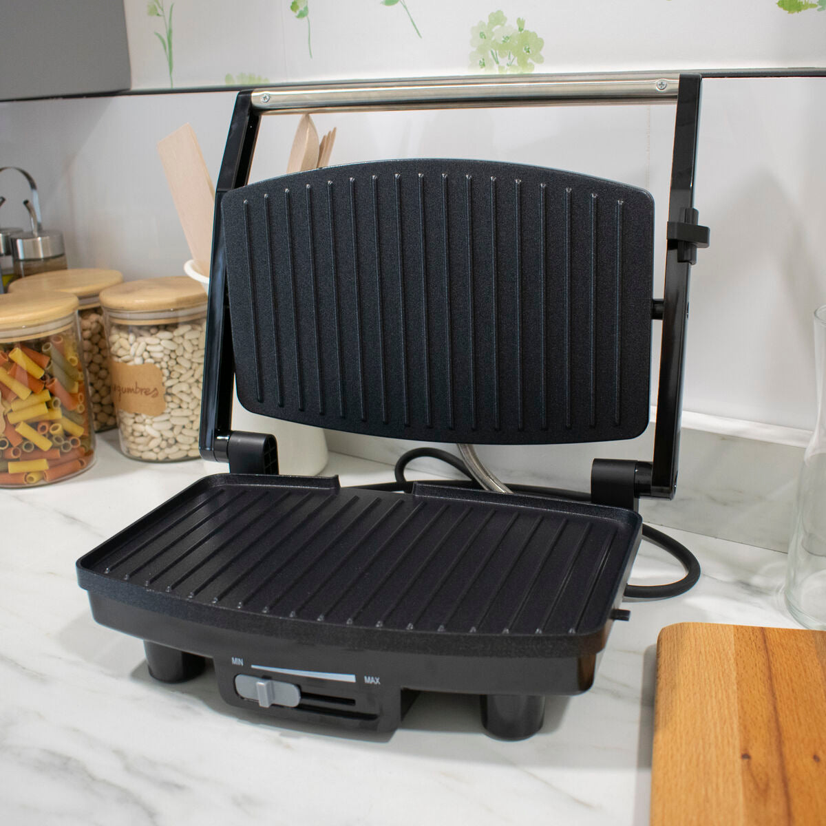Grillplatta TM Electron 1500 W 28 x 19 cm Stål finns hos Aktivcamping