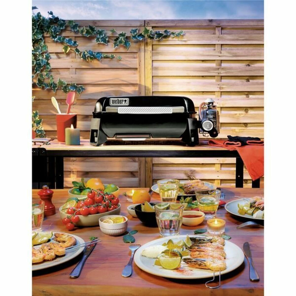 Grillplatta Weber Svart 43 x 22 cm - finns hos Aktivcamping