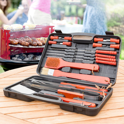 Grillset BBQ Barbecase InnovaGoods 18 Delar finns hos Aktivcamping