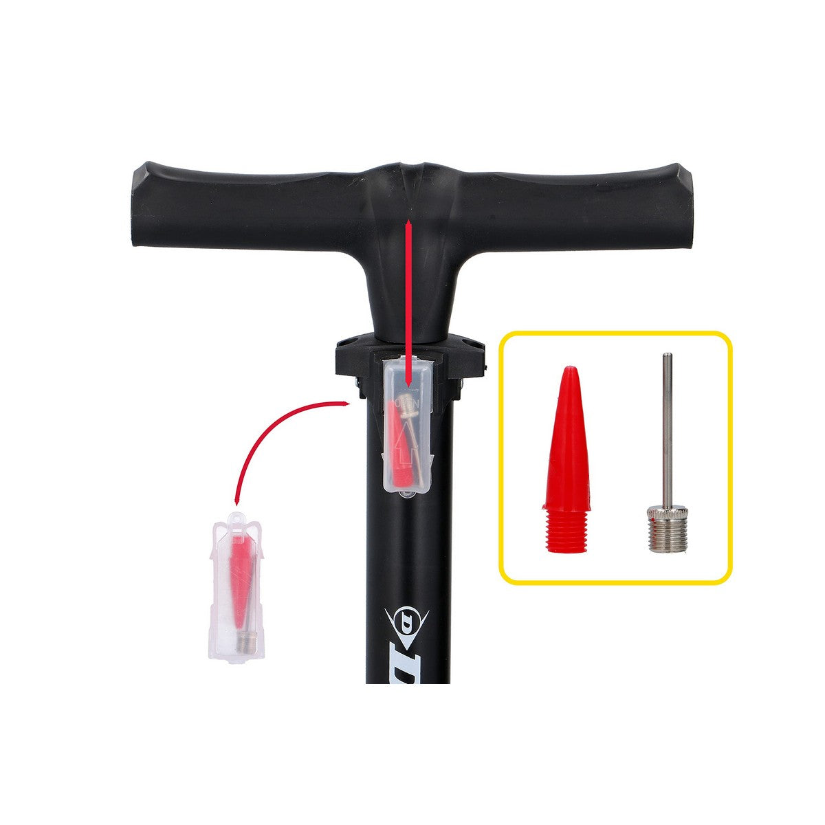 Handpump Dunlop finns hos Aktivcamping