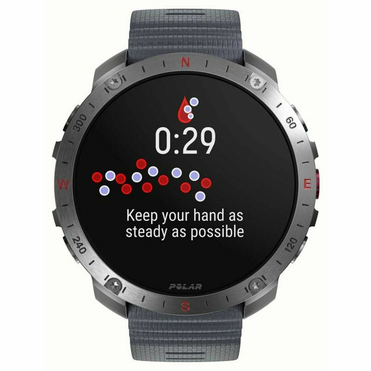 Herrklocka Polar 900110287 Grå 1,39" finns hos Aktivcamping