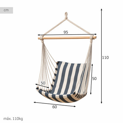 Hängmatta Aktive 95 X 110 X 50 CM (2 antal) finns hos Aktivcamping