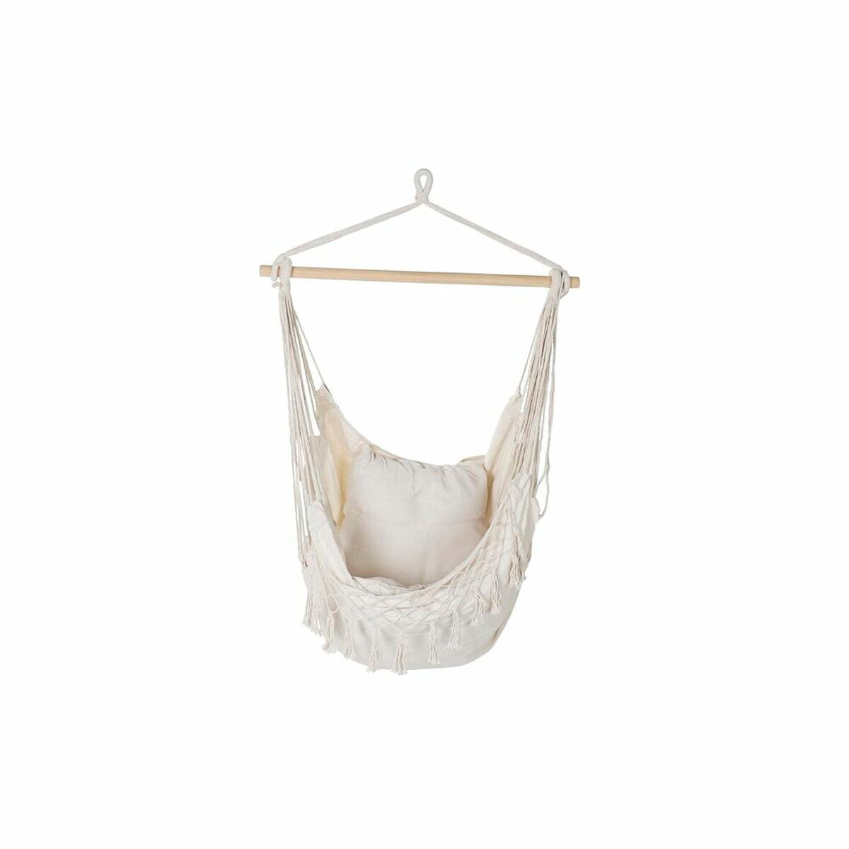Hängmatta DKD Home Decor Beige 90 x 90 x 135 cm (90 x 90 x 135 cm) finns hos Aktivcamping
