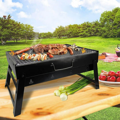 Hopfällbar Kolgrill Feel Maestro MR-1010 Svart Metall - finns hos Aktivcamping