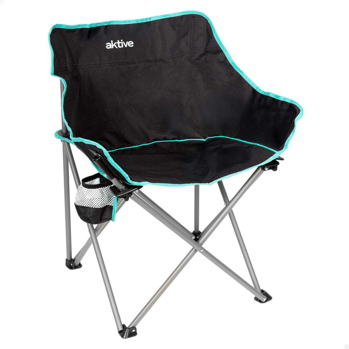 Hopfällbar Stol Aktive 50 X 74 X 47 CM (2 antal) finns hos Aktivcamping