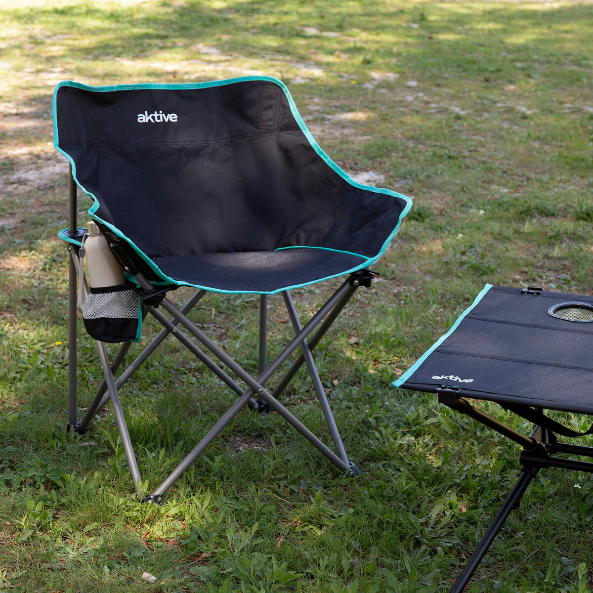 Hopfällbar Stol Aktive 50 X 74 X 47 CM (2 antal) finns hos Aktivcamping