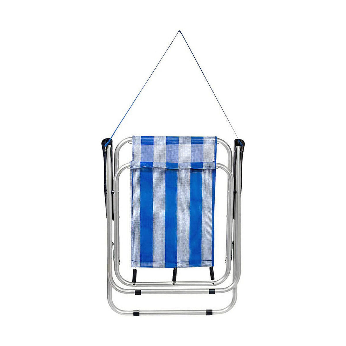 Hopfällbar Stol Colorbaby Sjöman Vit Marinblå 44 x 45 x 76 cm finns hos Aktivcamping