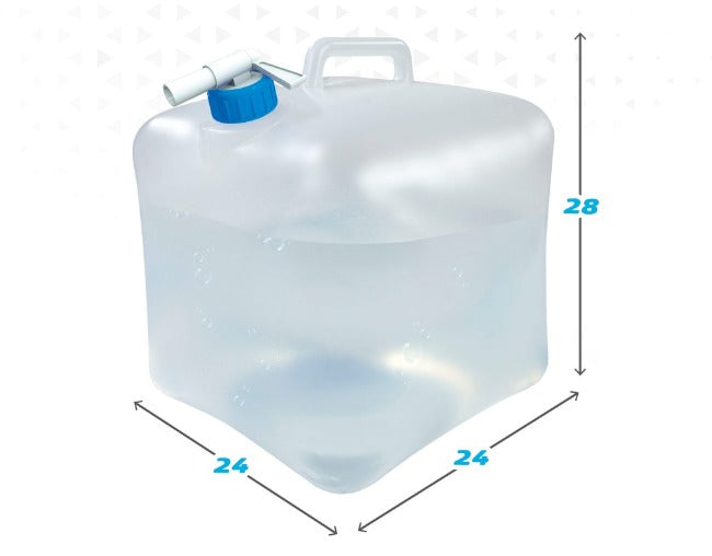 Hopfällbar Vattendunk Aktive Polyetylen 15 L 24 x 28 x 24 cm (12 antal) finns hos Aktivcamping