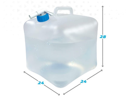 Hopfällbar Vattendunk Aktive Polyetylen 15 L 24 x 28 x 24 cm (12 antal) finns hos Aktivcamping