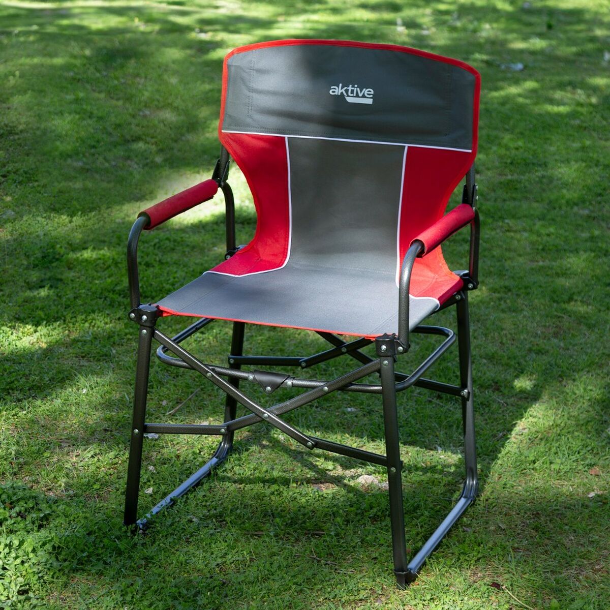 Hopfällbar campingstol Aktive 54 x 92 x 49 cm (2 antal) finns hos Aktivcamping