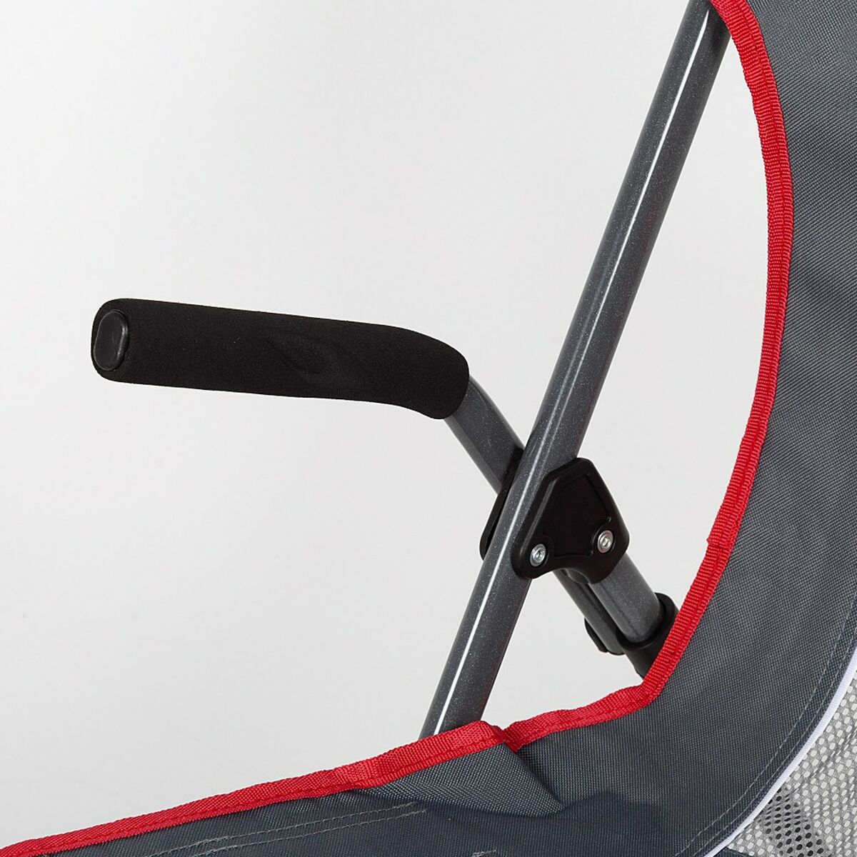Hopfällbar campingstol Aktive Grå 59 x 97 x 68 cm (2 antal) - finns hos Aktivcamping