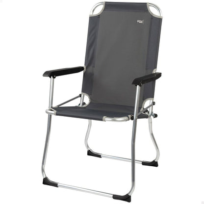 Hopfällbar campingstol Aktive Mörkgrå 45 x 91 x 47 cm (6 antal) finns hos Aktivcamping