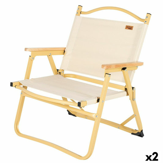 Hopfällbar campingstol Aktive Sabana 47 x 62 x 42 cm (2 antal) finns hos Aktivcamping