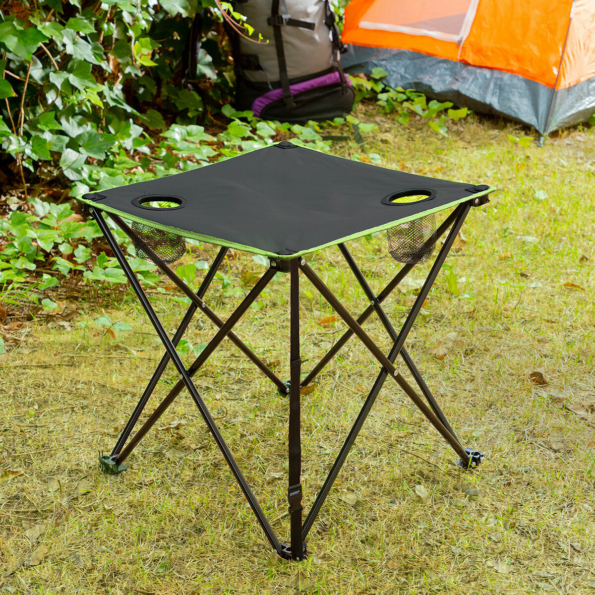Hopfällbart Campingbord i Textil med Fodral Cafolby InnovaGoods finns hos Aktivcamping