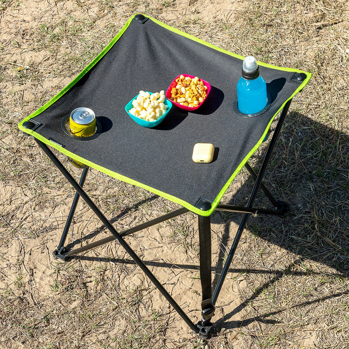 Hopfällbart Campingbord i Textil med Fodral Cafolby InnovaGoods finns hos Aktivcamping