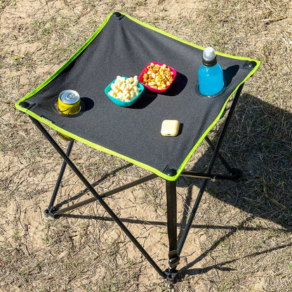 Hopfällbart Campingbord i Textil med Fodral Cafolby InnovaGoods finns hos Aktivcamping
