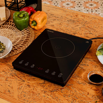 Induktionshäll Cecotec Full Magma Slim 2000 W Svart - finns hos Aktivcamping