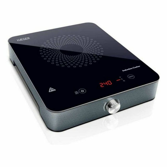 Induktionshäll Haeger HP-IND.002A Svart 2000 W finns hos Aktivcamping