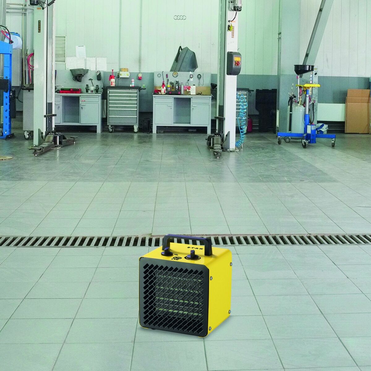 Industriell värmare Stak PTC 2KW 1000 W 2000 W 2500 W - finns hos Aktivcamping