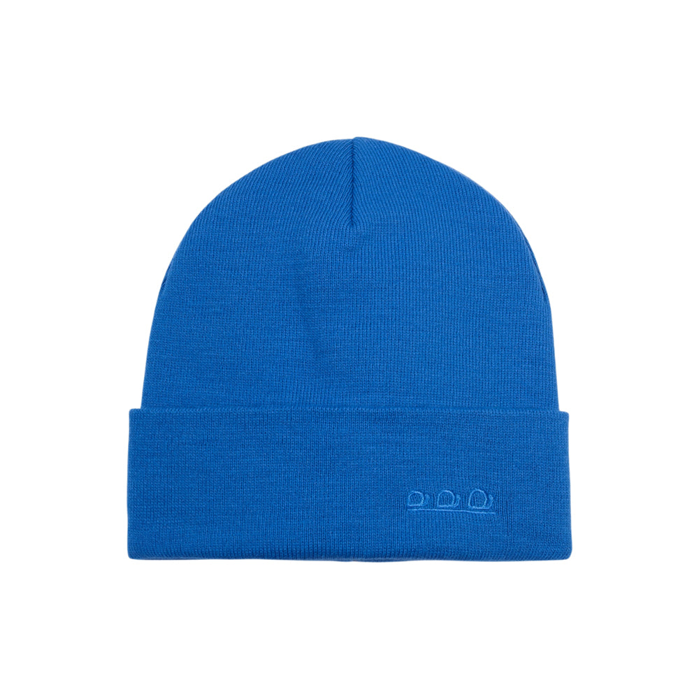 ORTLES Unisex Stickad Mössa Made in Italy Royal Blue K5001CH