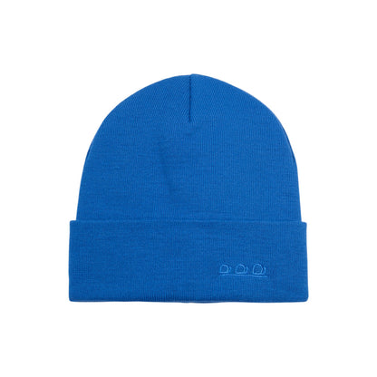 ORTLES Unisex Stickad Mössa Made in Italy Royal Blue K5001CH