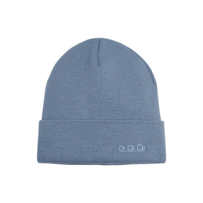 ORTLES Unisex Stickad MÖssa Made in Italy Air Force Blue Knit finns hos Aktivcamping
