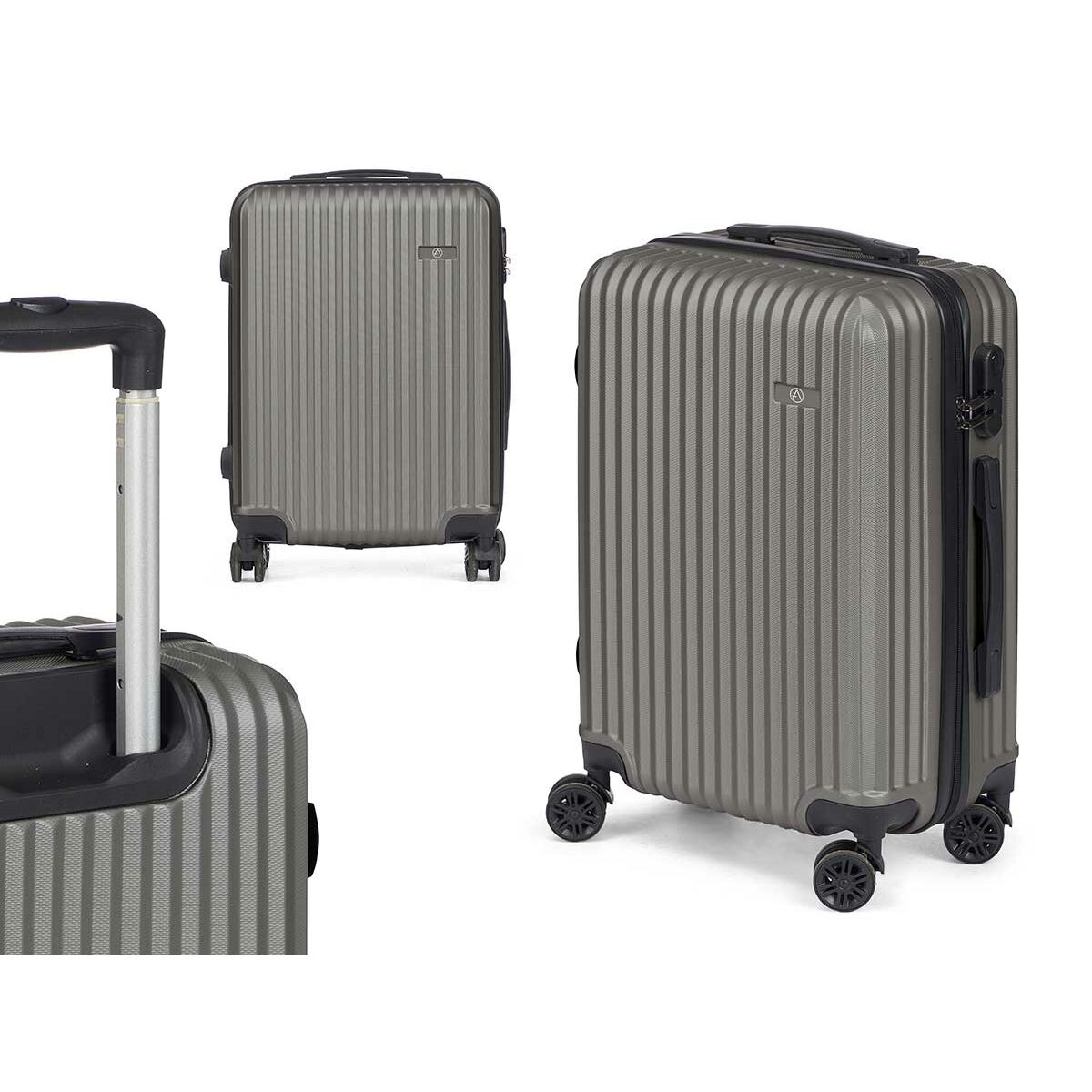 Kabinväska Mörkgrå 38 x 57 x 23 cm Ränder finns hos Aktivcamping