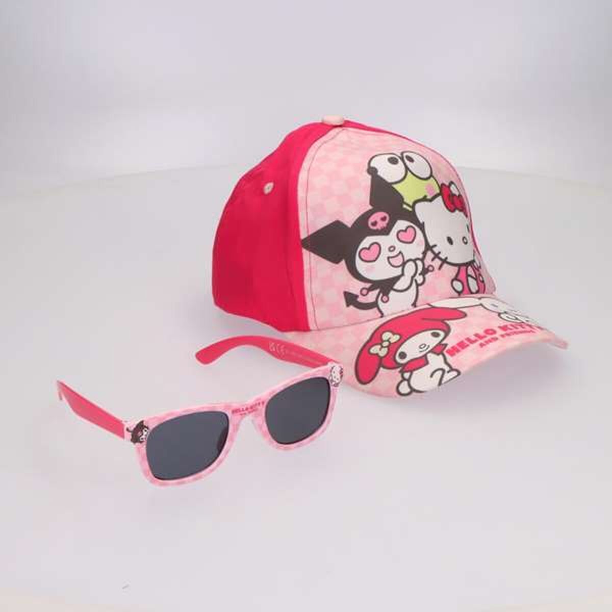 Keps och solglasögon set Hello Kitty Rosa - finns hos Aktivcamping