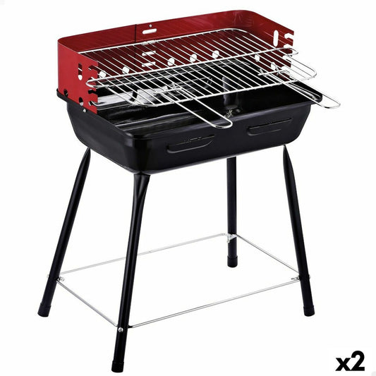 Kolgrill Aktive Metall 42 x 54 x 42 cm (2 antal) finns hos Aktivcamping