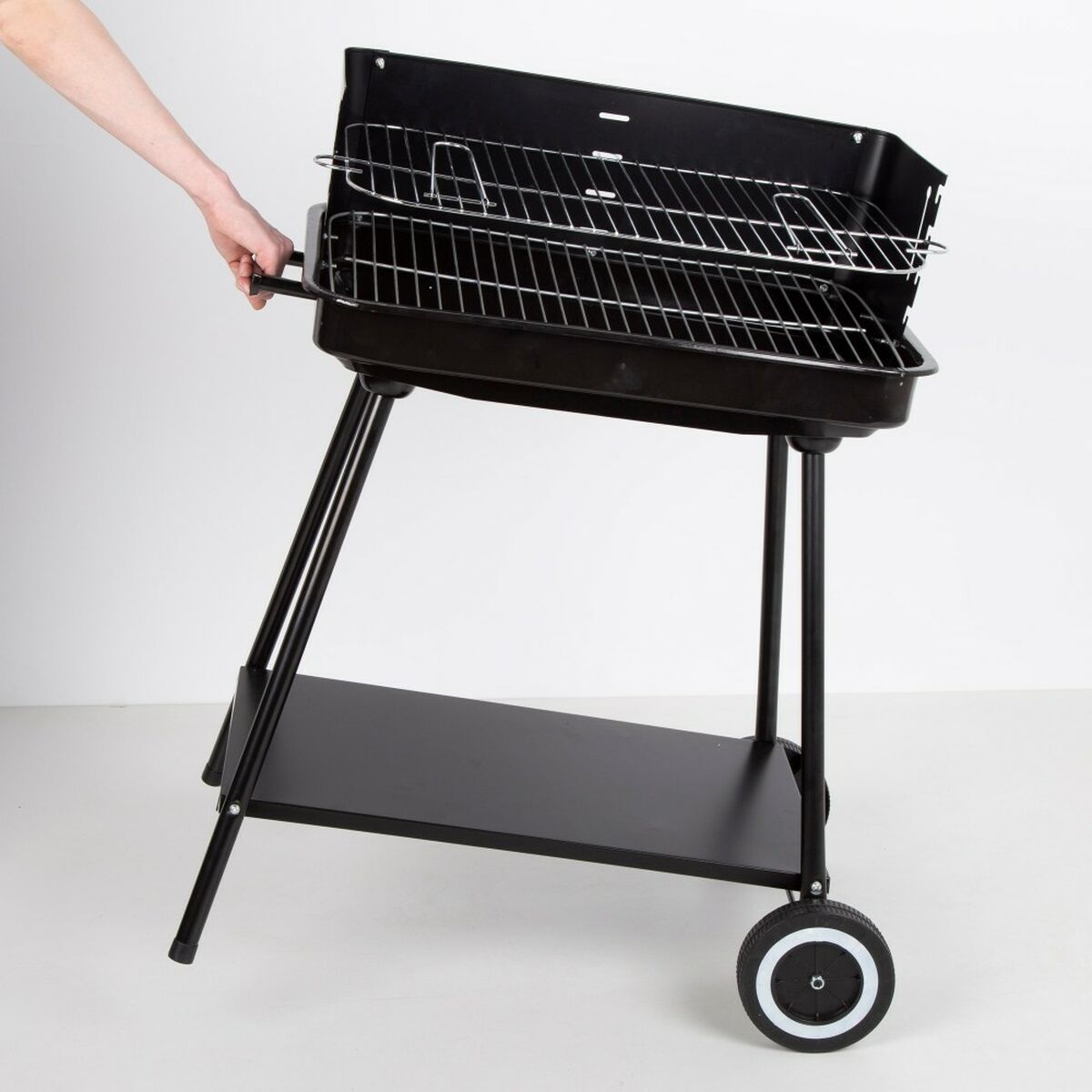 Kolgrill Aktive Rostfritt stål Stål 55 x 82 x 43 cm finns hos Aktivcamping